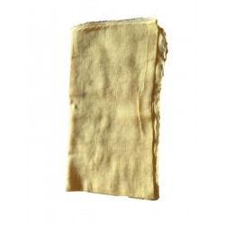 Jemný šátek 50x50 - žlutý