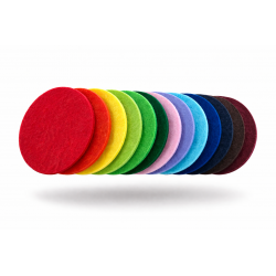 sada filcových koleček