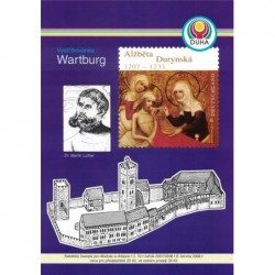 Vystřihovánka hradu Wartburg