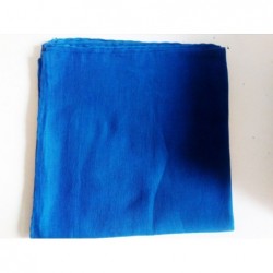 Jemný bavlněný šátek - zářivě modrý
